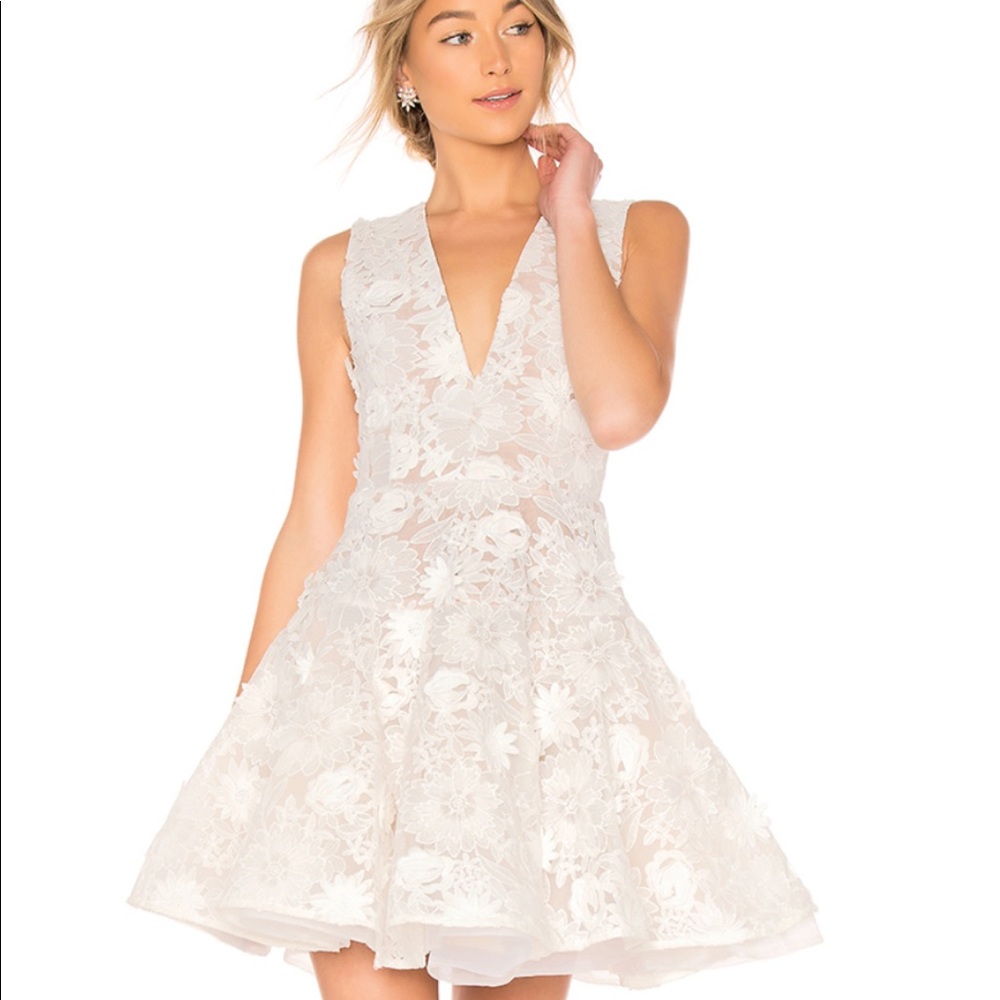 Bronx & Banco Mila Dress in White